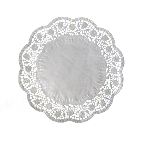 Tortenspitzen Tortenunterlagen | Ø 14 cm | weiß (2000 Stück)